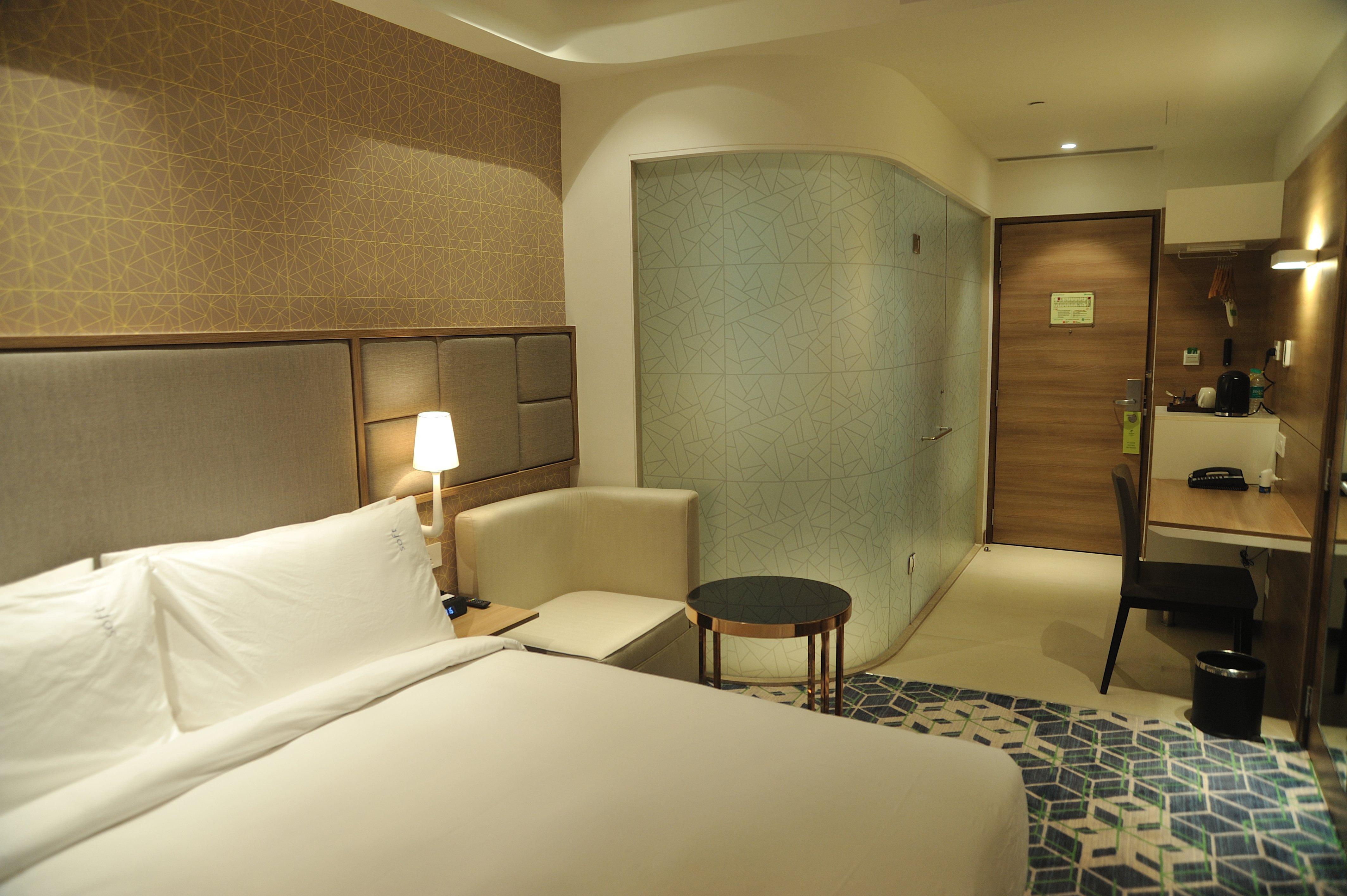 古尔冈90区假日酒店 外观 照片 A room at the hotel