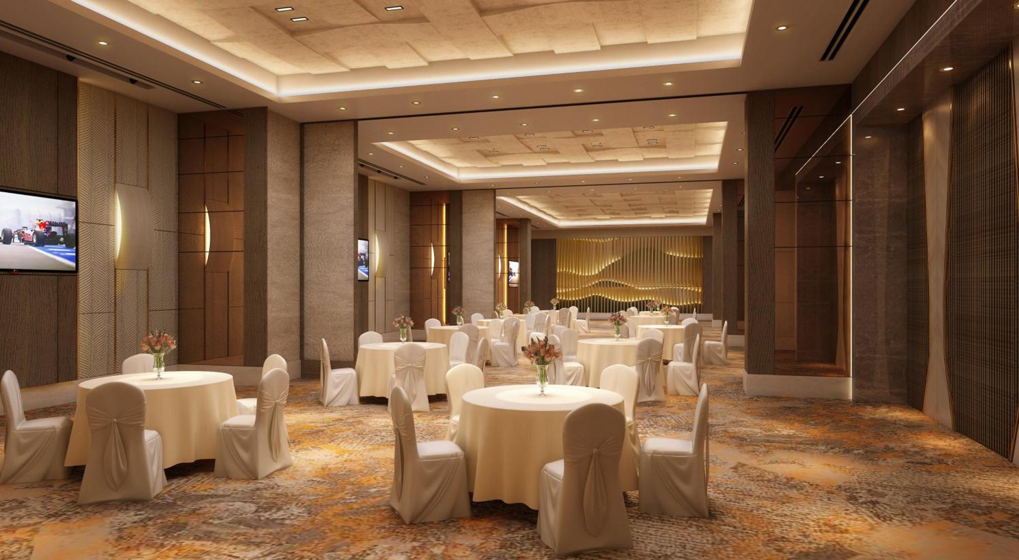 古尔冈90区假日酒店 外观 照片 The ballroom